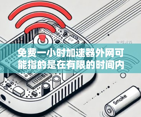 免费一小时加速器外网可能指的是在有限的时间内，获得免费的网络加速或VPN服务。以下是一些可能的解释和建议