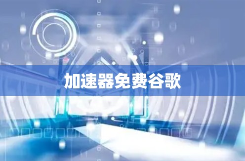 加速器免费谷歌
