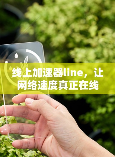 线上加速器line，让网络速度真正在线