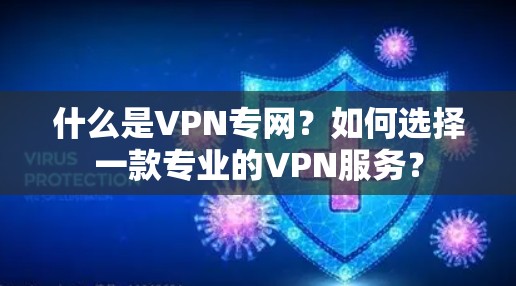 什么是VPN专网?如何选择一款专业的VPN服务? 什么是VPN专网?如何选择一款专业的VPN服务?
