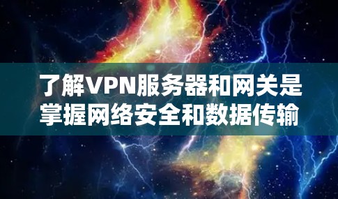 了解VPN服务器和网关是掌握网络安全和数据传输的关键。以下是对这两个概念的详细介绍 了解VPN服务器和网关是掌握网络安全和数据传输的关键。以下是对这两个概念的详细介绍