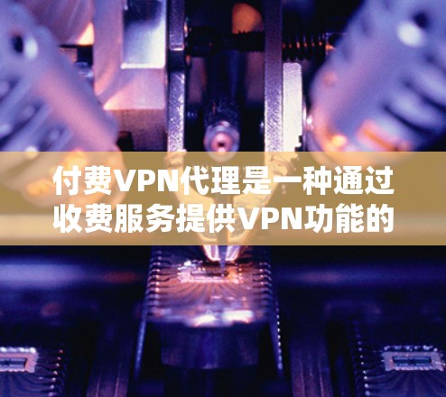 付费VPN代理是一种通过收费服务提供VPN功能的平台，旨在通过费用达到VPN的稳定性和安全性。以下是对付费VPN代理的详细分析
