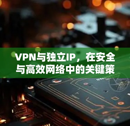 VPN与独立IP,在安全与高效网络中的关键策略 VPN与独立IP,在安全与高效网络中的关键策略