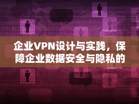 企业VPN设计与实践，保障企业数据安全与隐私的创新路径