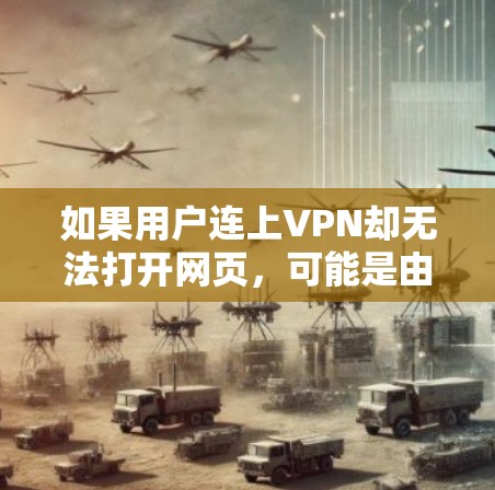 如果用户连上VPN却无法打开网页,可能是由于以下几个原因引起的 如果用户连上VPN却无法打开网页,可能是由于以下几个原因引起的