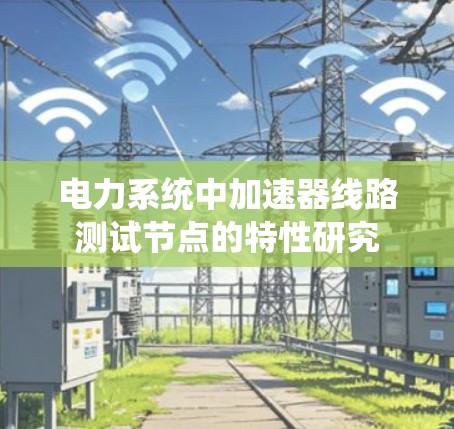 电力系统中加速器线路测试节点的特性研究 电力系统中加速器线路测试节点的特性研究