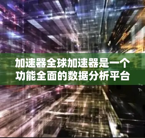 加速器全球加速器是一个功能全面的数据分析平台，适合普通用户进行数据预处理、分析和报告生成。以下是对该工具的详细总结和建议