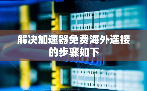 解决加速器免费海外连接的步骤如下