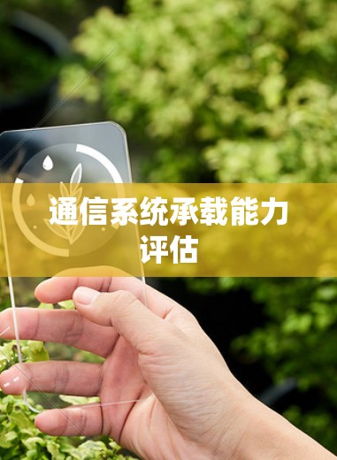 通信系统承载能力评估