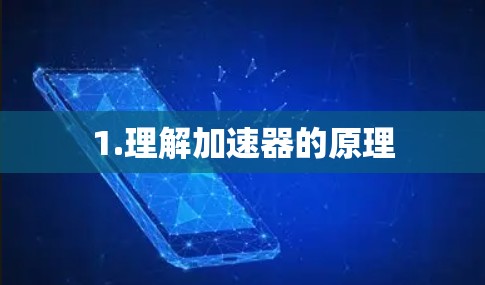1.理解加速器的原理 1.理解加速器的原理