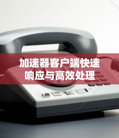 加速器客户端快速响应与高效处理