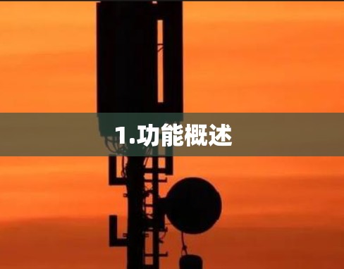 1.功能概述