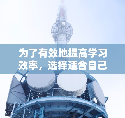 为了有效地提高学习效率，选择适合自己的海外学习工具至关重要。以下是根据您的情况总结的几个关键点和建议