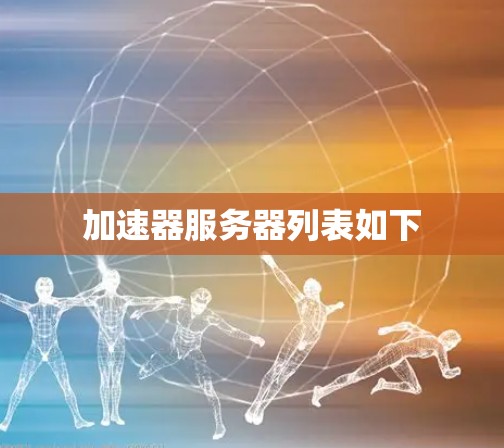 加速器服务器列表如下 加速器服务器列表如下