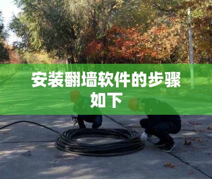 安装翻墙软件的步骤如下