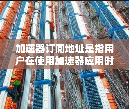 加速器订阅地址是指用户在使用加速器应用时需要使用的登录或注册地址。以下是一些步骤来获取和使用加速器订阅地址