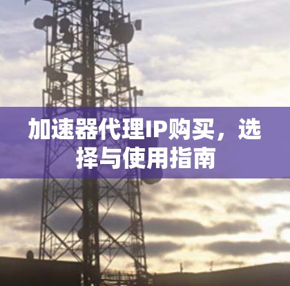 加速器代理IP购买,选择与使用指南 加速器代理IP购买,选择与使用指南