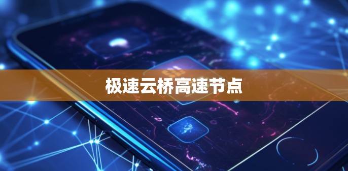 极速云桥高速节点