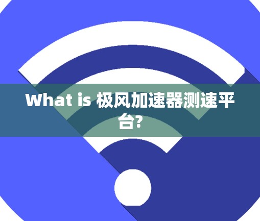 What is 极风加速器测速平台?