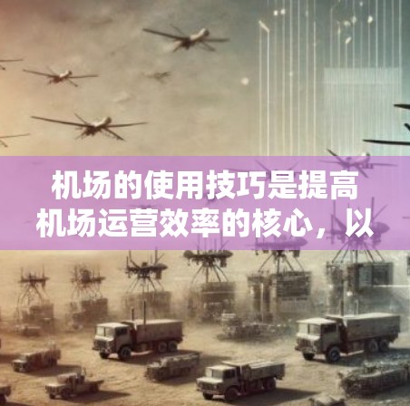 机场的使用技巧是提高机场运营效率的核心，以下是一些实用的技巧，涵盖了从基础管理到高级培训的内容