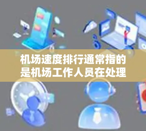 机场速度排行通常指的是机场工作人员在处理旅客行李、办理取票、办理登机手续等服务时的速度。速度可以指通过的时间、距离或效率等指标来衡量。以下是一些常见的机场速度排行，以及如何评估机场的运营效率