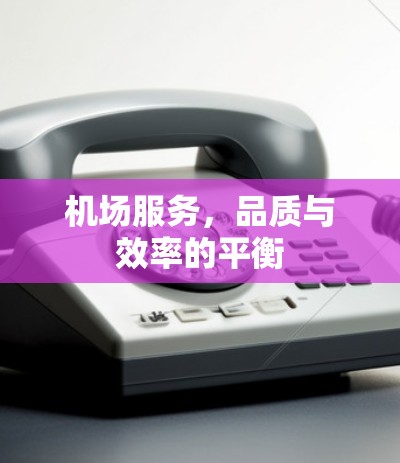 机场服务,品质与效率的平衡 机场服务,品质与效率的平衡