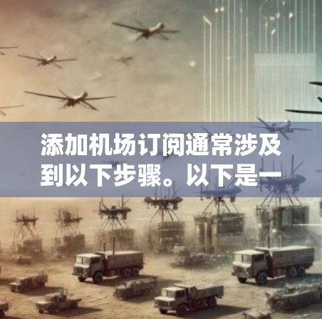 添加机场订阅通常涉及到以下步骤。以下是一般性的指导,具体步骤可能因平台或系统而异,建议根据具体平台的指导进行操作 添加机场订阅通常涉及到以下步骤。以下是一般性的指导,具体步骤可能因平台或系统而异,建议根据具体平台的指导进行操作
