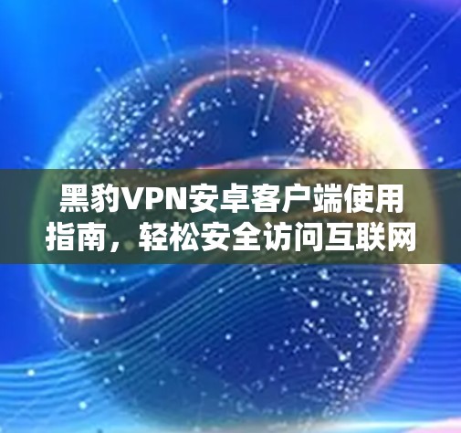 黑豹VPN安卓客户端使用指南，轻松安全访问互联网