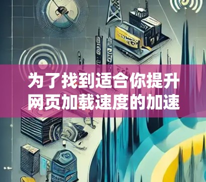 为了找到适合你提升网页加载速度的加速器,以下是一些系统性的推荐和步骤,帮助你选择和使用最佳工具 为了找到适合你提升网页加载速度的加速器,以下是一些系统性的推荐和步骤,帮助你选择和使用最佳工具