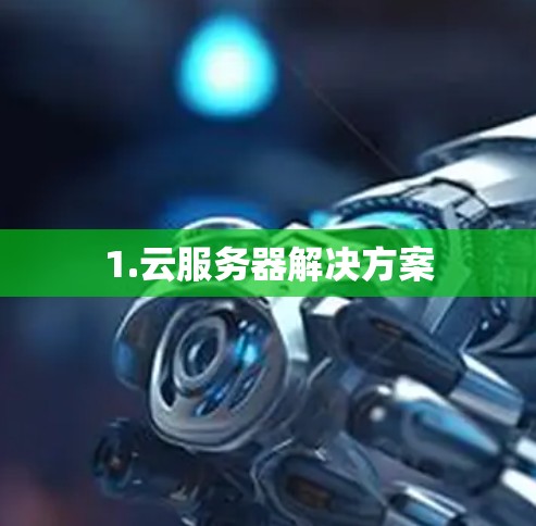 1.云服务器解决方案 1.云服务器解决方案