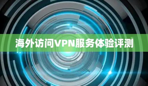 海外访问VPN服务体验评测 海外访问VPN服务体验评测