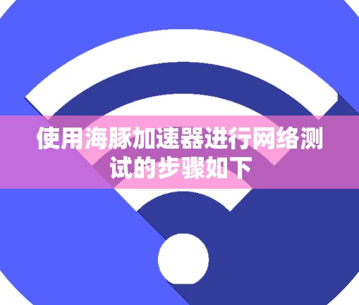 使用海豚加速器进行网络测试的步骤如下 使用海豚加速器进行网络测试的步骤如下