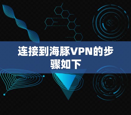 连接到海豚VPN的步骤如下