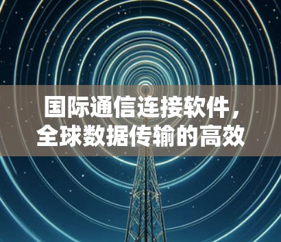 国际通信连接软件,全球数据传输的高效解决方案 国际通信连接软件,全球数据传输的高效解决方案