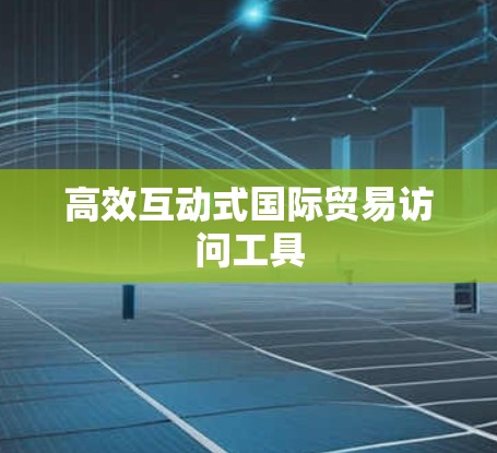 高效互动式国际贸易访问工具