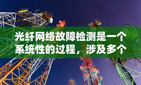 光纤网络故障检测是一个系统性的过程,涉及多个环节和工具的应用。以下是一个分步的解决方案 光纤网络故障检测是一个系统性的过程,涉及多个环节和工具的应用。以下是一个分步的解决方案