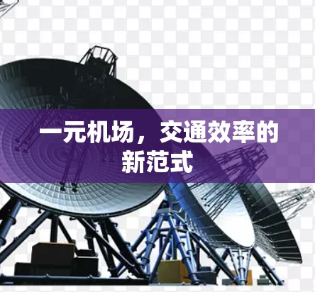 一元机场，交通效率的新范式