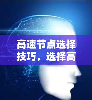 高速节点选择技巧,选择高效传输路径 高速节点选择技巧,选择高效传输路径