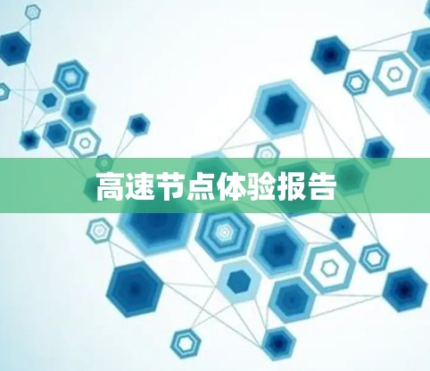 高速节点体验报告 高速节点体验报告