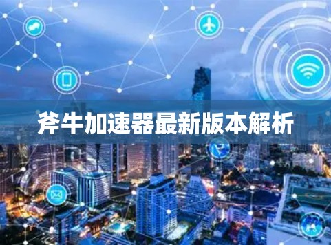 斧牛加速器最新版本解析 斧牛加速器最新版本解析