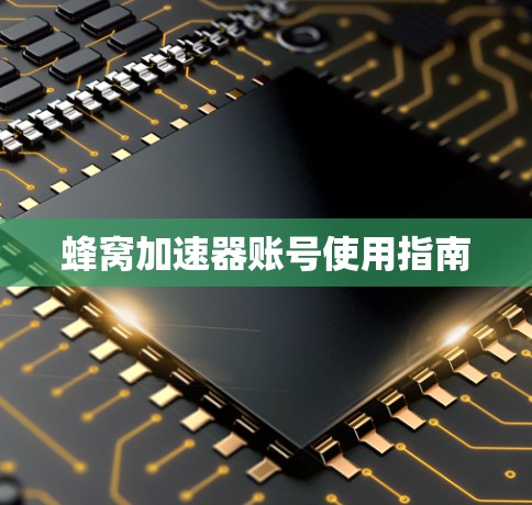 蜂窝加速器账号使用指南 蜂窝加速器账号使用指南